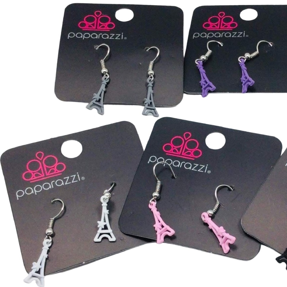 🖤 Paris Eiffel Tower Fashion Dangle Earrings NEW